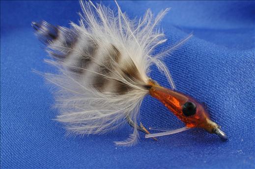 Amber Hot Glue Fly Fly - Fishing Flies with Fish4Flies Worldwide