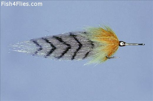 Pinocchio Tarpon Cockroach Fly - Fishing Flies with Fish4Flies