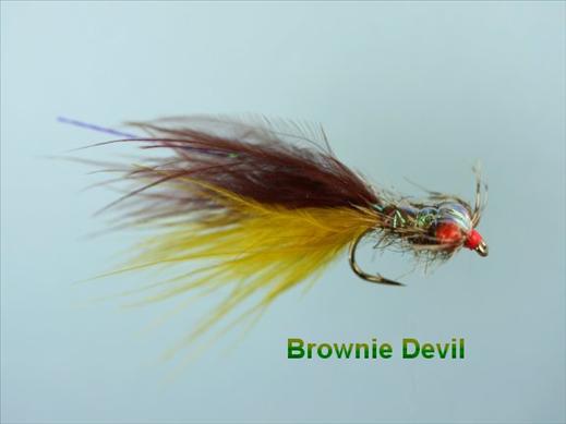 Brownie Devil Fly - FlyFishing with Fish4Flies.com