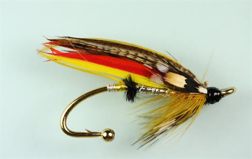 Dusty Miller Brooch Pin Dress - Fishing Flies with Fish4Flies