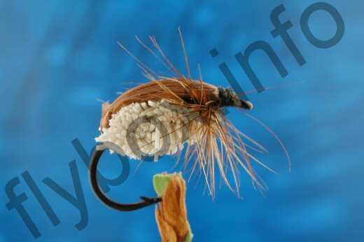 Brown Beetle Eggs Fly - Fishing Flies with Fish4Flies Worldwide
