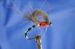 The CDC Blood Midge - Fly Fishing, Gink and Gasoline, How to Fly Fish, Trout  Fishing, Fly Tying