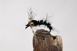 Black Weighted S12 Fishing Fly, Nymphs