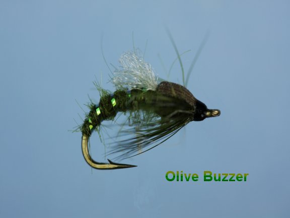 Olive Emerging Buzzer Fly - Fishing Flies with Fish4Flies Worldwide