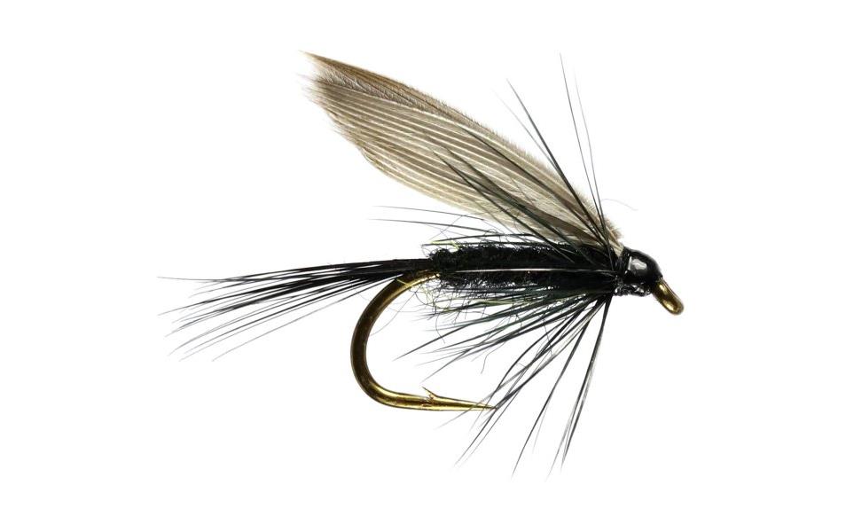 Black Gnat Winged Wet Fly - Fishing Flies with Fish4Flies Worldwide