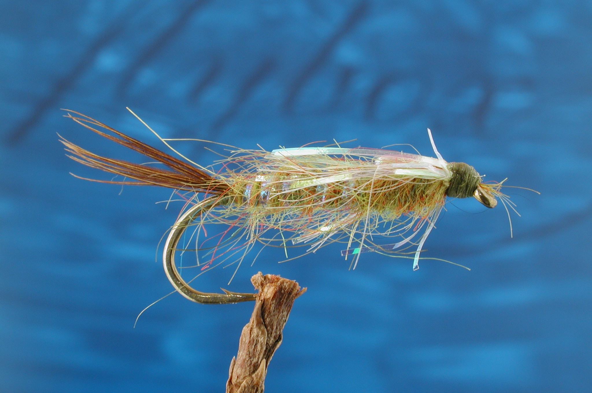 Weighted Pearly Damsel Nymph Fly - Fishing Flies with Fish4Flies Worldwide