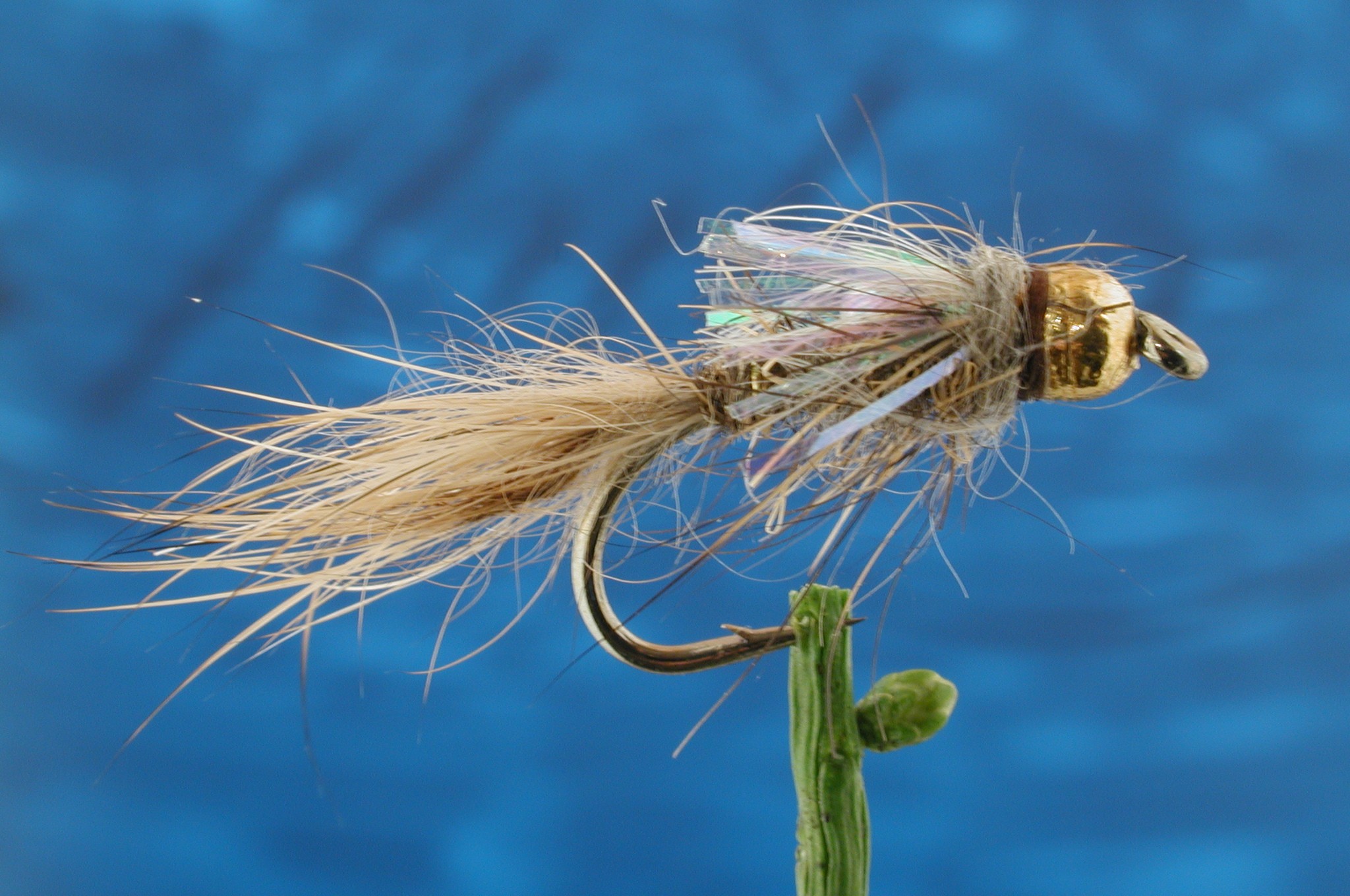 Tungsten Pearly Light Hare's Ear Nymph Fly - Fishing Flies with ...